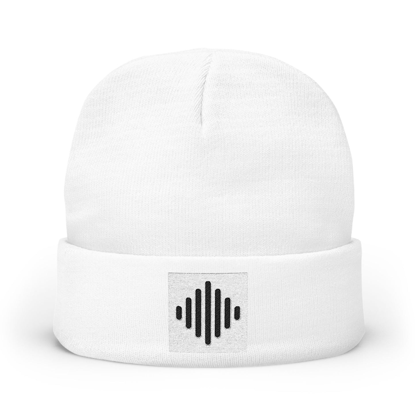 Farmhouse Knit Beanie: Embroidered Logo