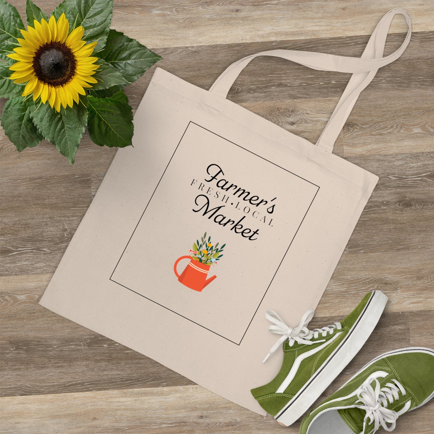 Reusable Farmer's Market Tote Bag