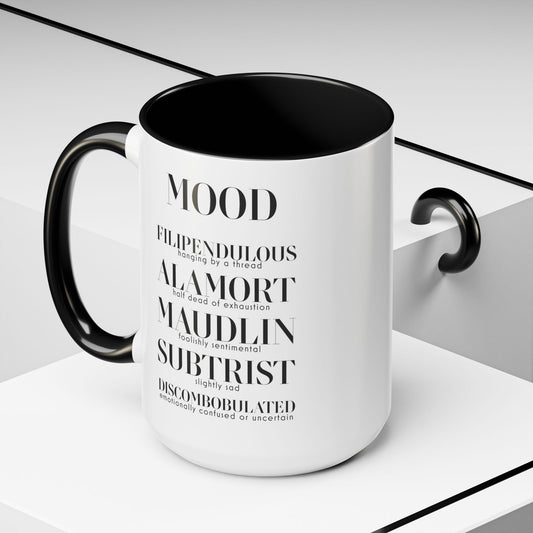 MOOD Coffee Mug, 11oz or 15oz