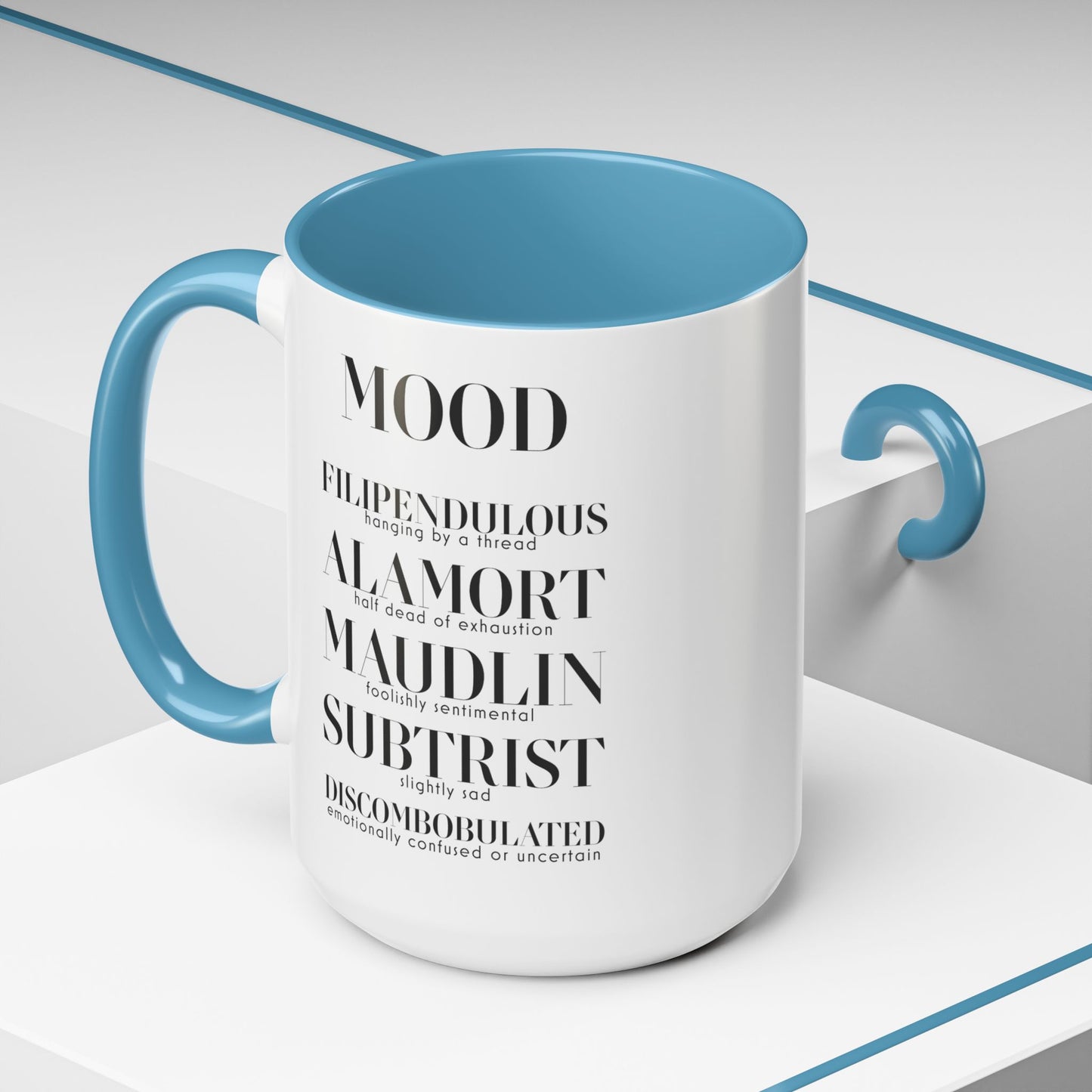 MOOD Coffee Mug, 11oz or 15oz