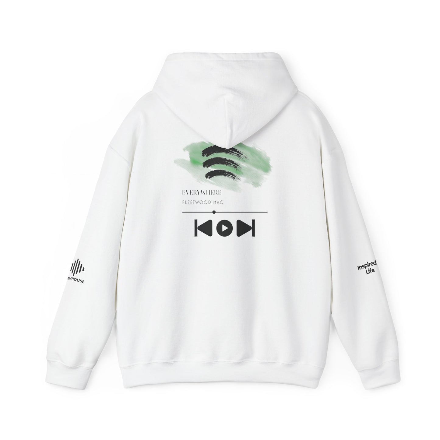 Personalizable Unisex Graphic Spotify Hoodie Sweatshirt