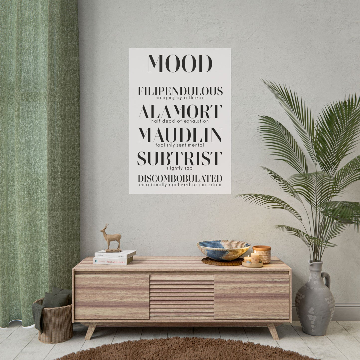 MOOD Rolled Poster