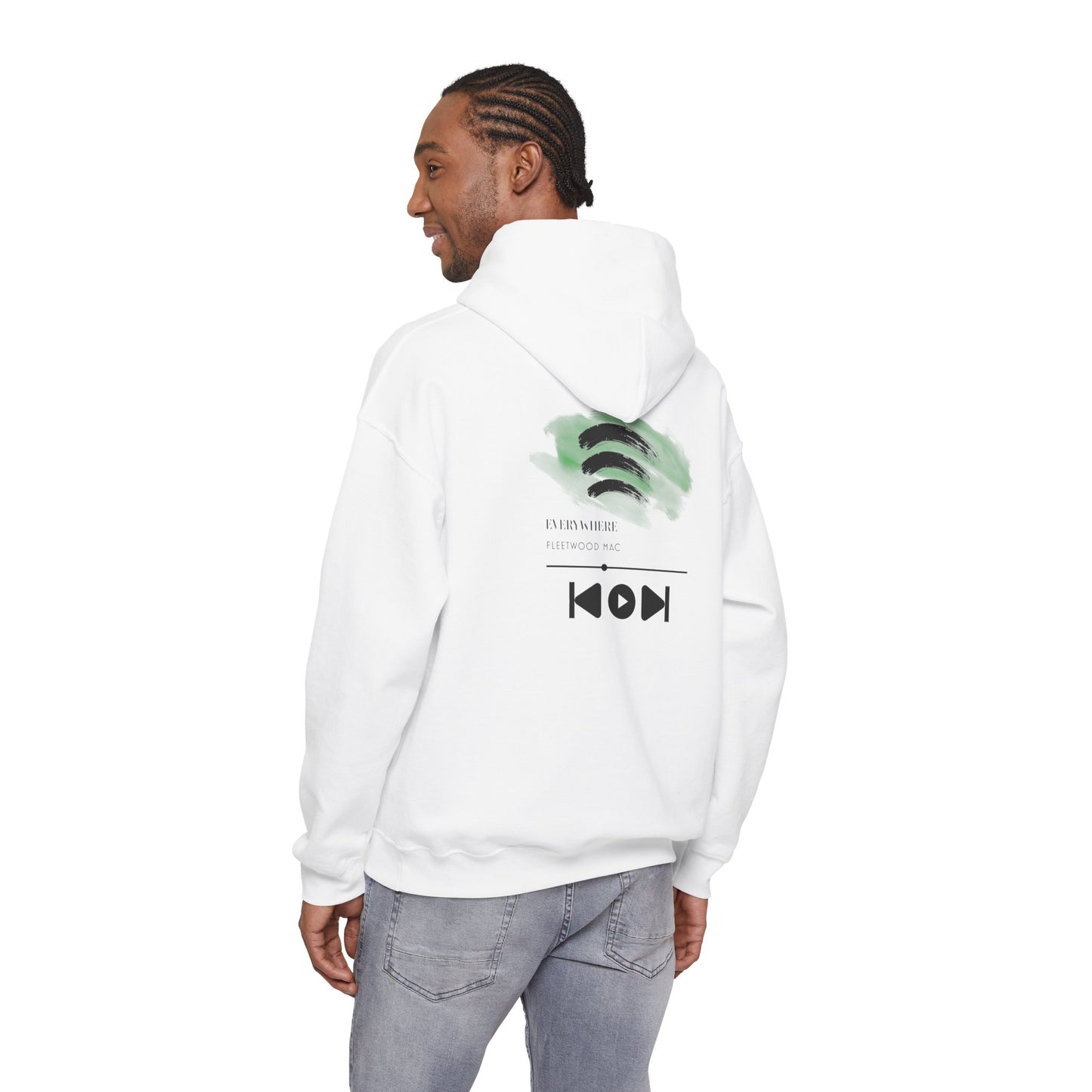 Personalizable Unisex Graphic Spotify Hoodie Sweatshirt