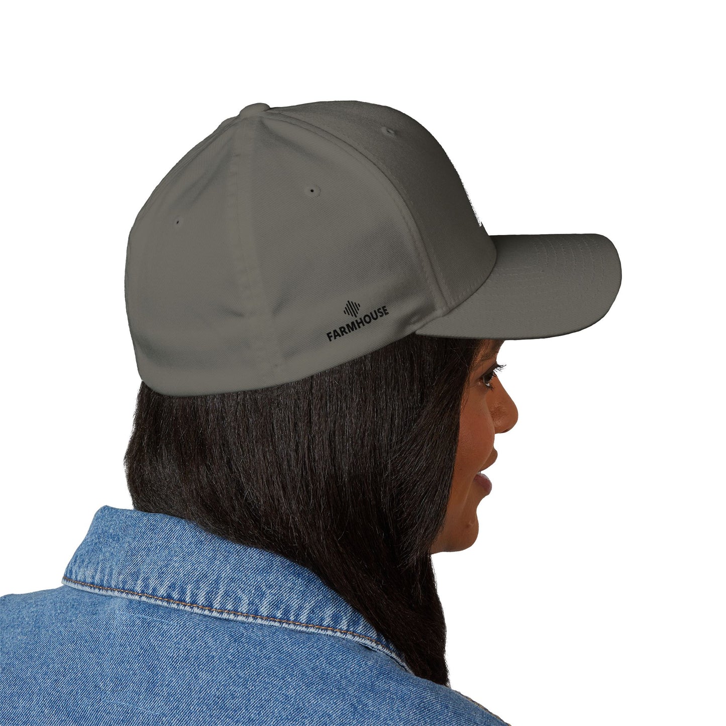 FARMHOUSE Logo Embroidered Structured Cap