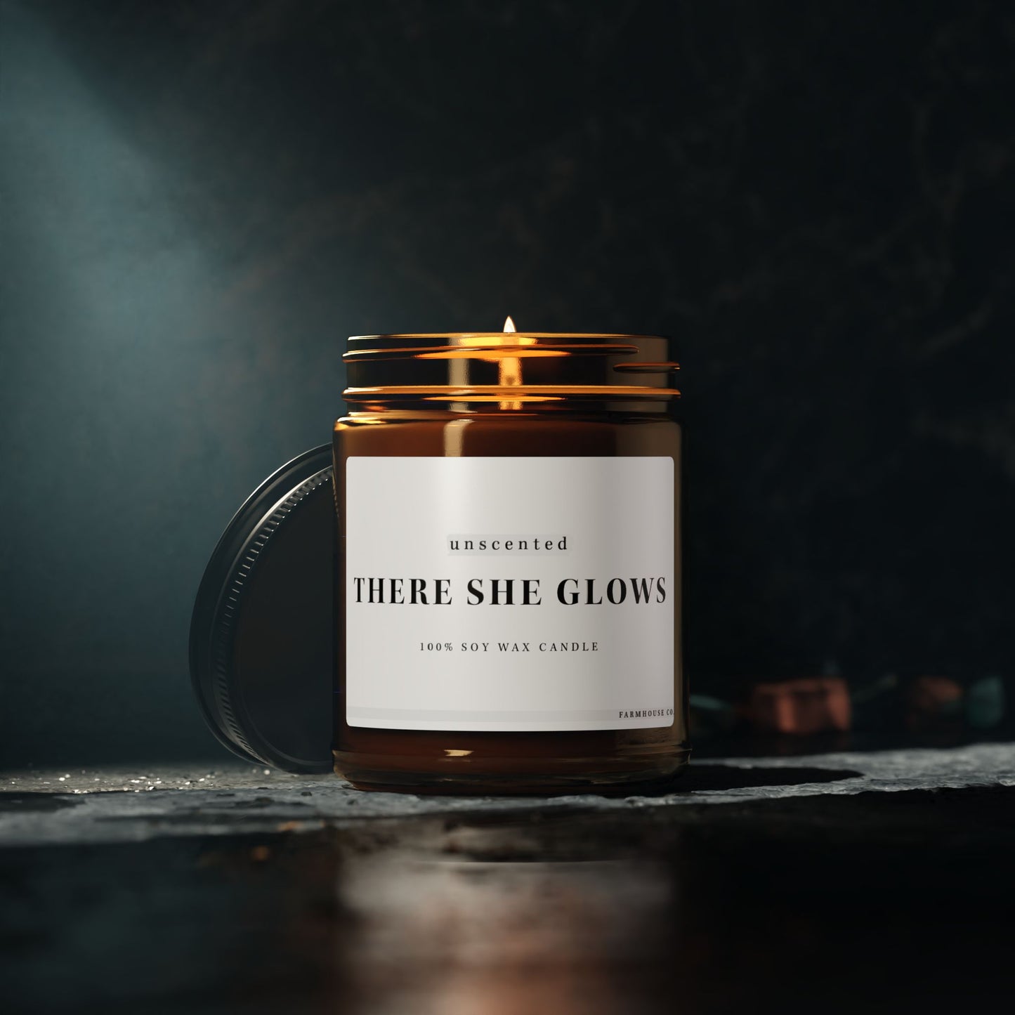 UNSCENTED Soy Candle