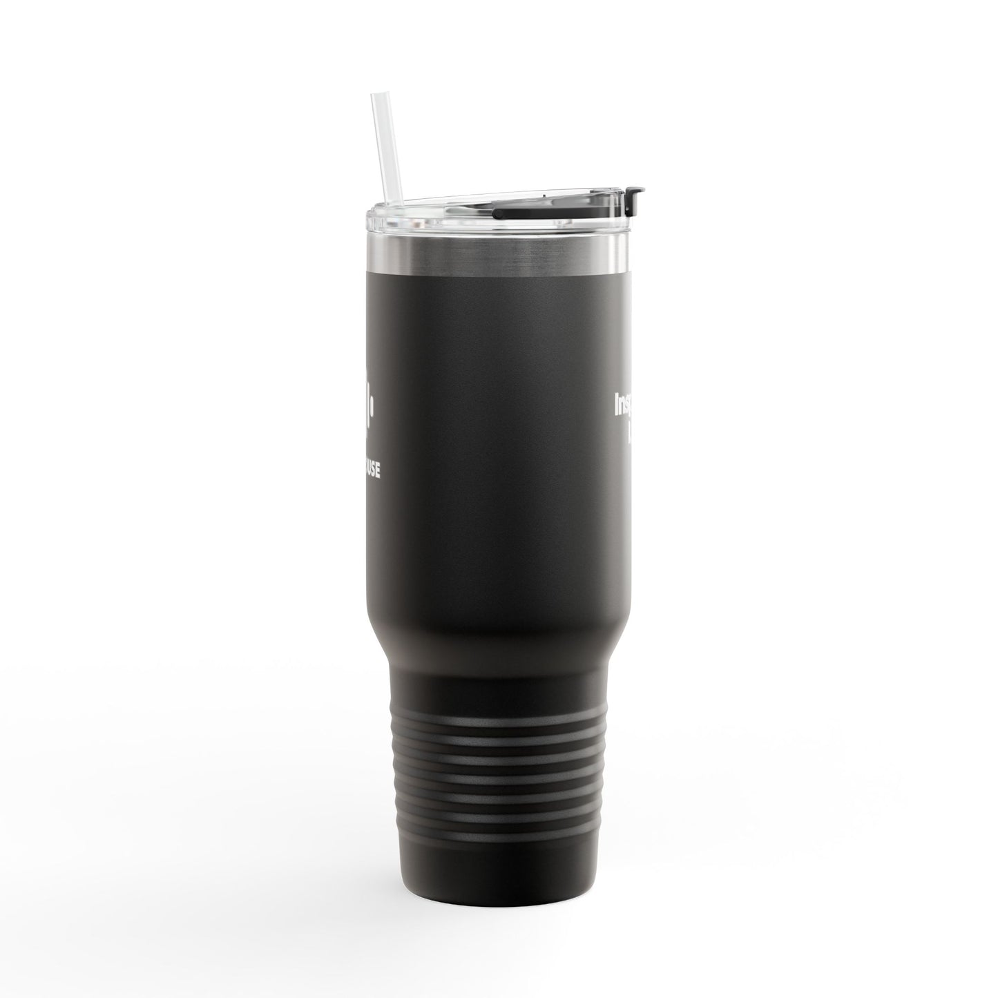 40oz Insulated Travel Mug – Large Vacuum Tumbler with Straw & Handle
