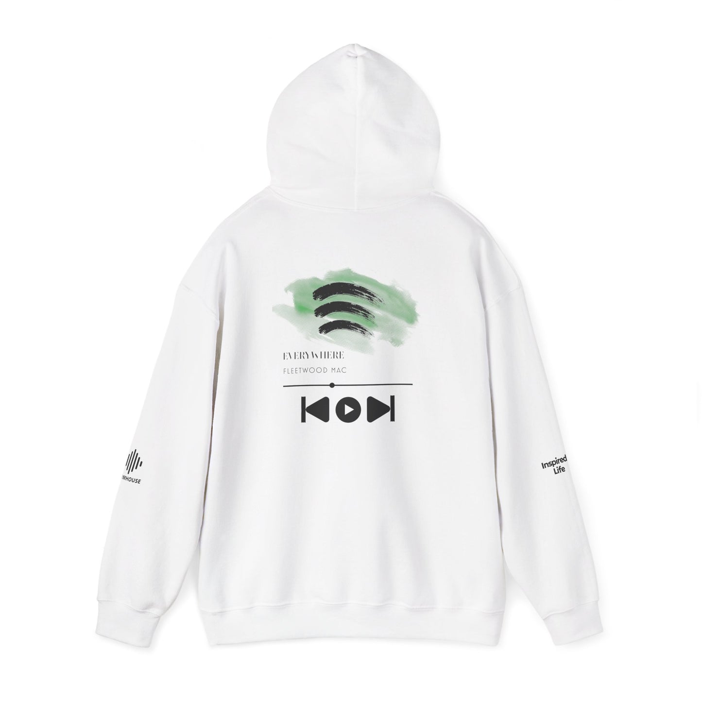 Personalizable Unisex Graphic Spotify Hoodie Sweatshirt