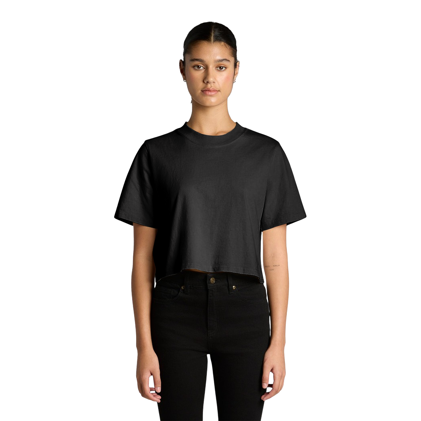 Women's Heavy Faded Crop Tee