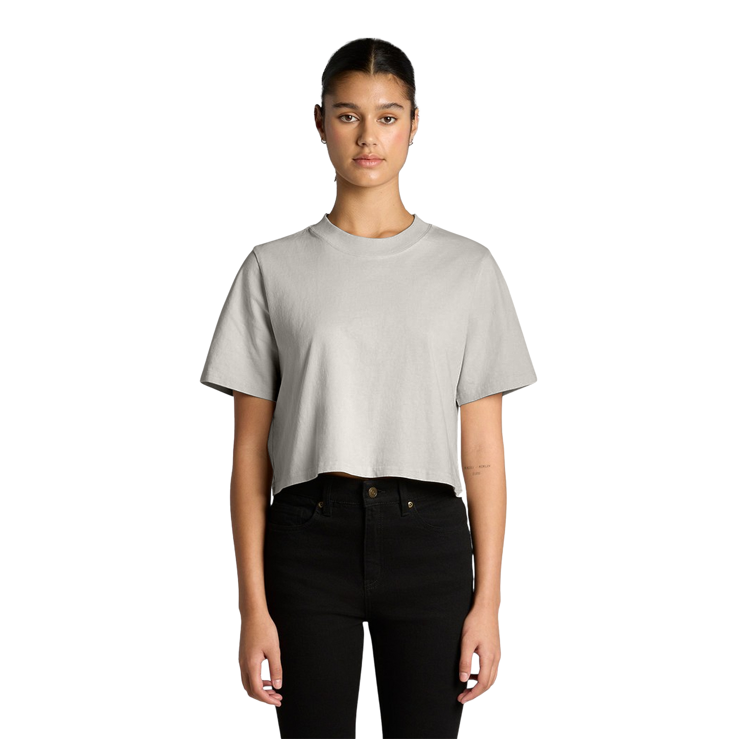 Women's Heavy Faded Crop Tee