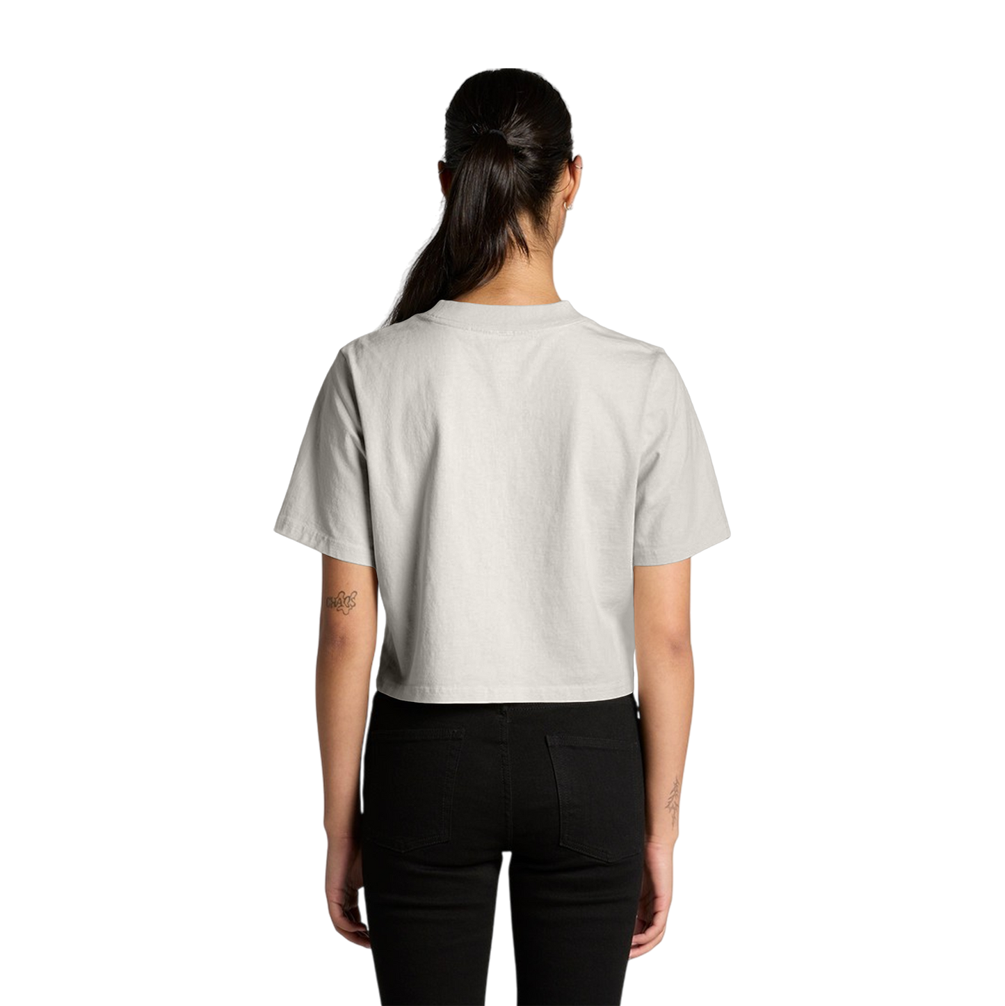 Women's Heavy Faded Crop Tee