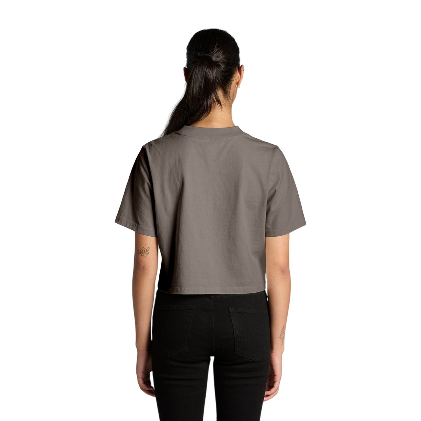 Women's Heavy Faded Crop Tee