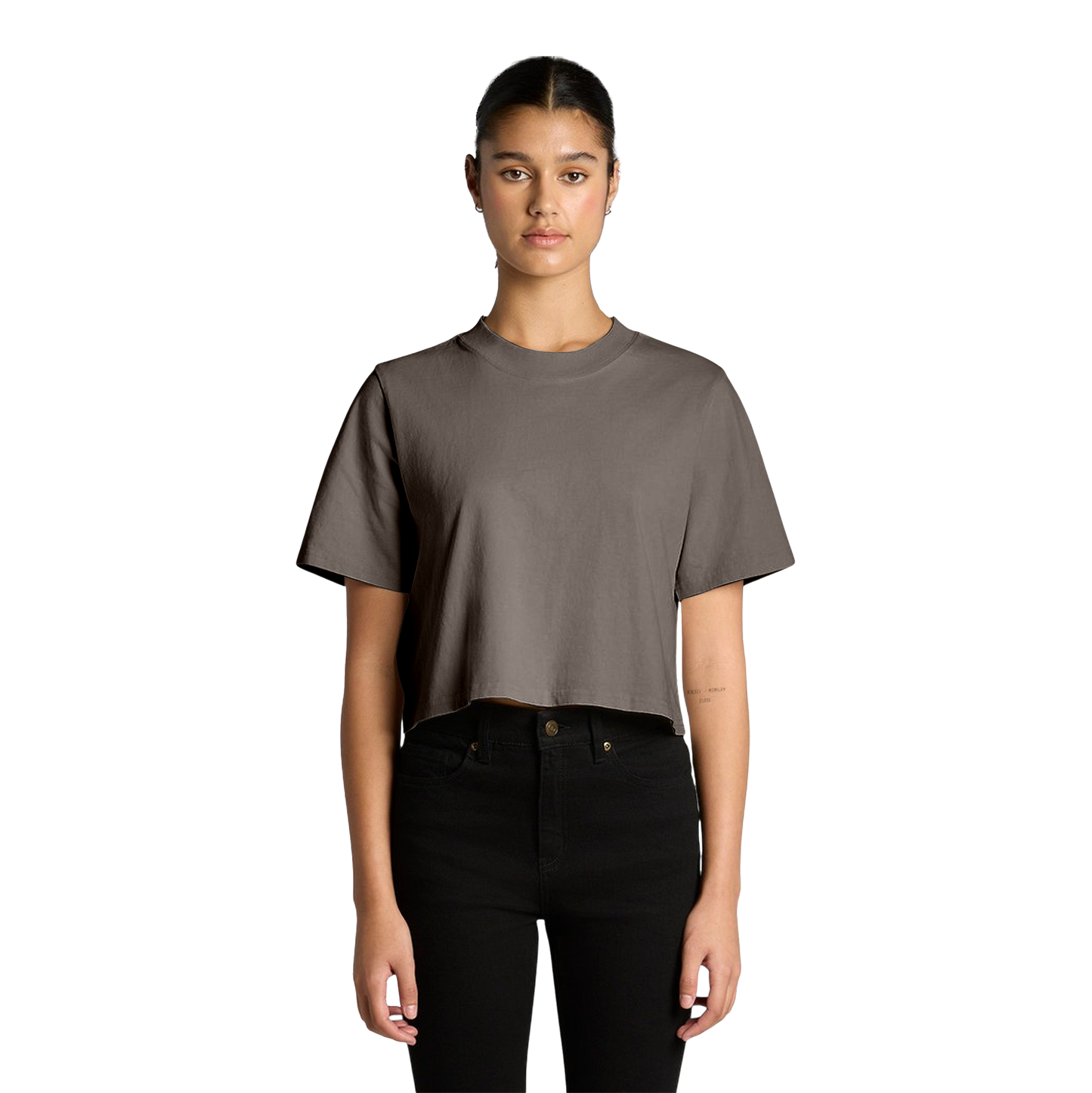Women's Heavy Faded Crop Tee