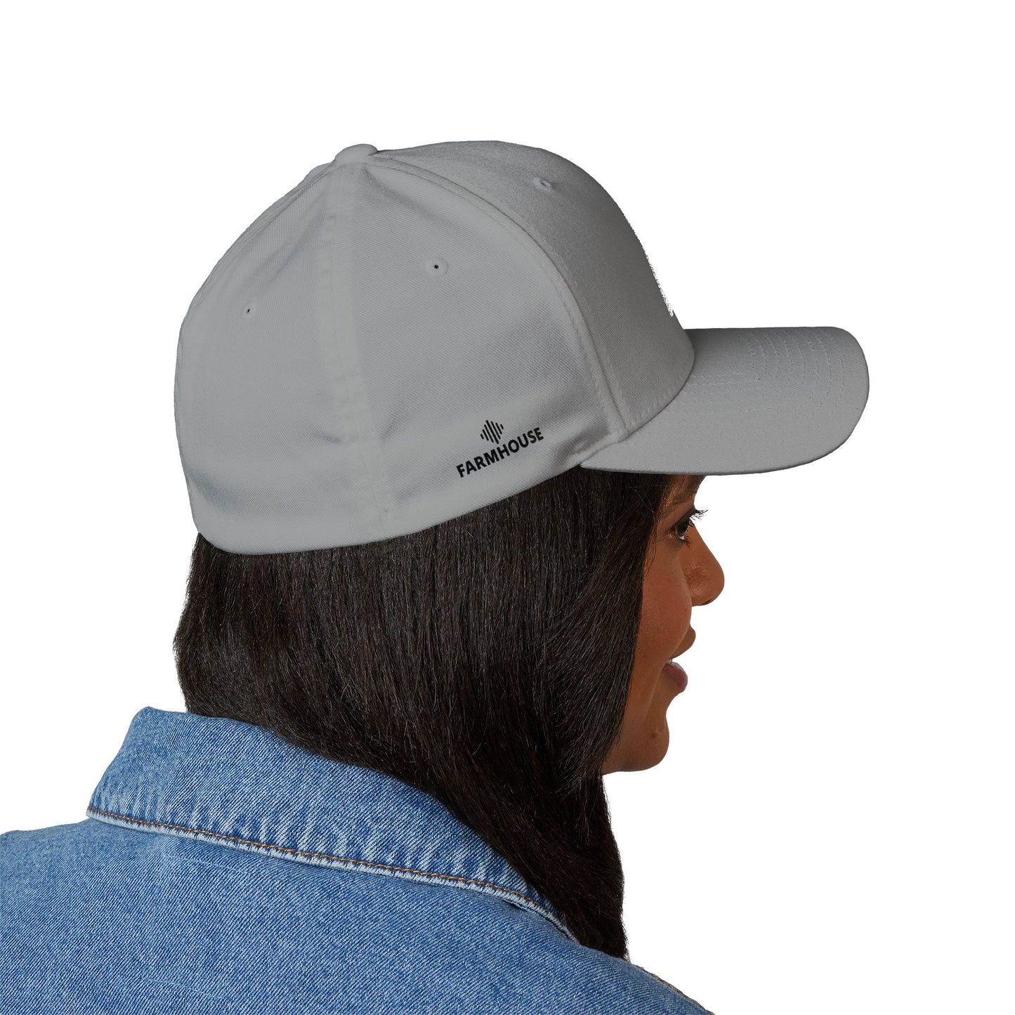 FARMHOUSE Logo Embroidered Structured Cap