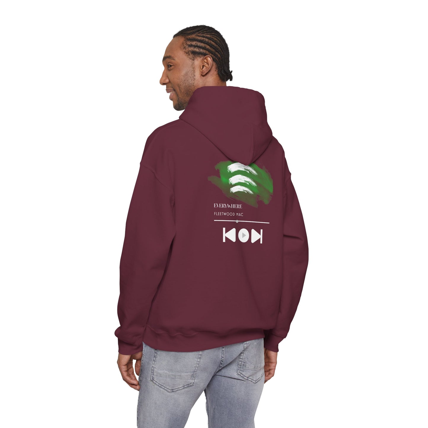 Personalizable Unisex Graphic Spotify Hoodie Sweatshirt