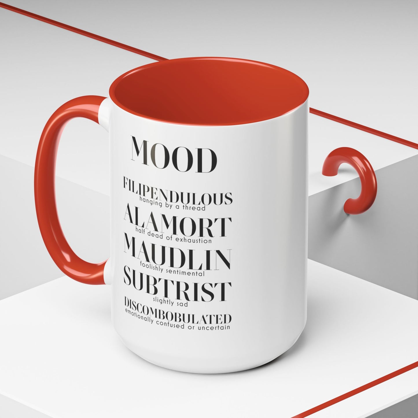 MOOD Coffee Mug, 11oz or 15oz