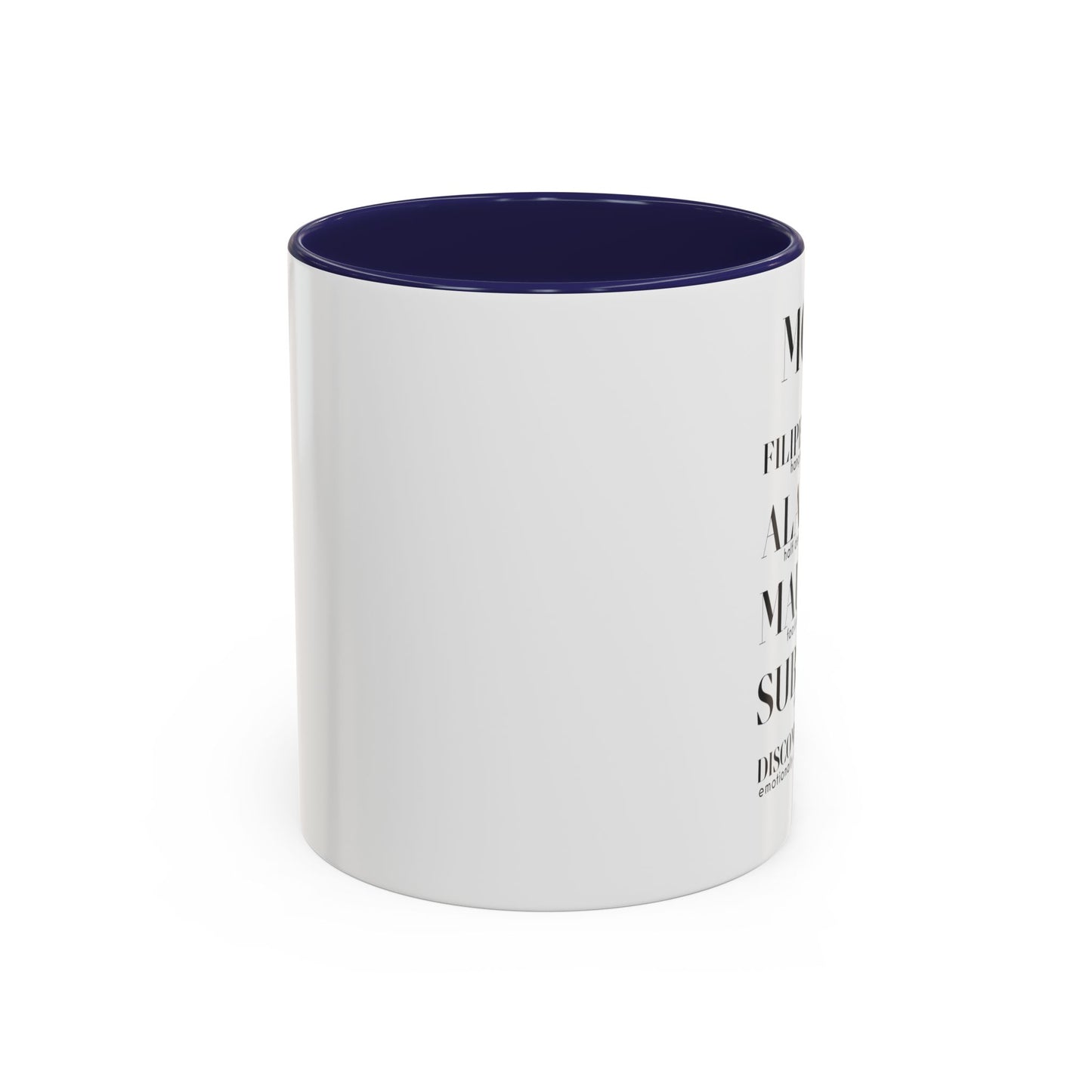 MOOD Coffee Mug, 11oz or 15oz Left Hand