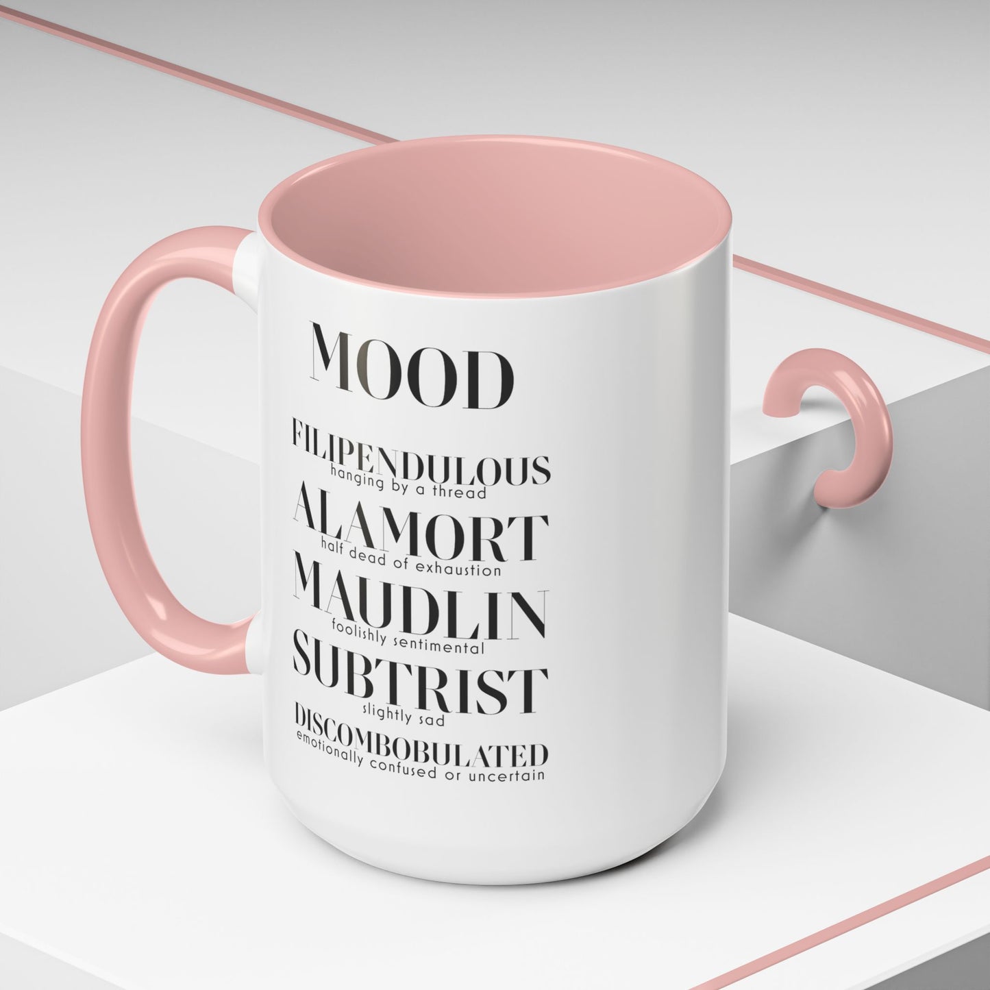 MOOD Coffee Mug, 11oz or 15oz