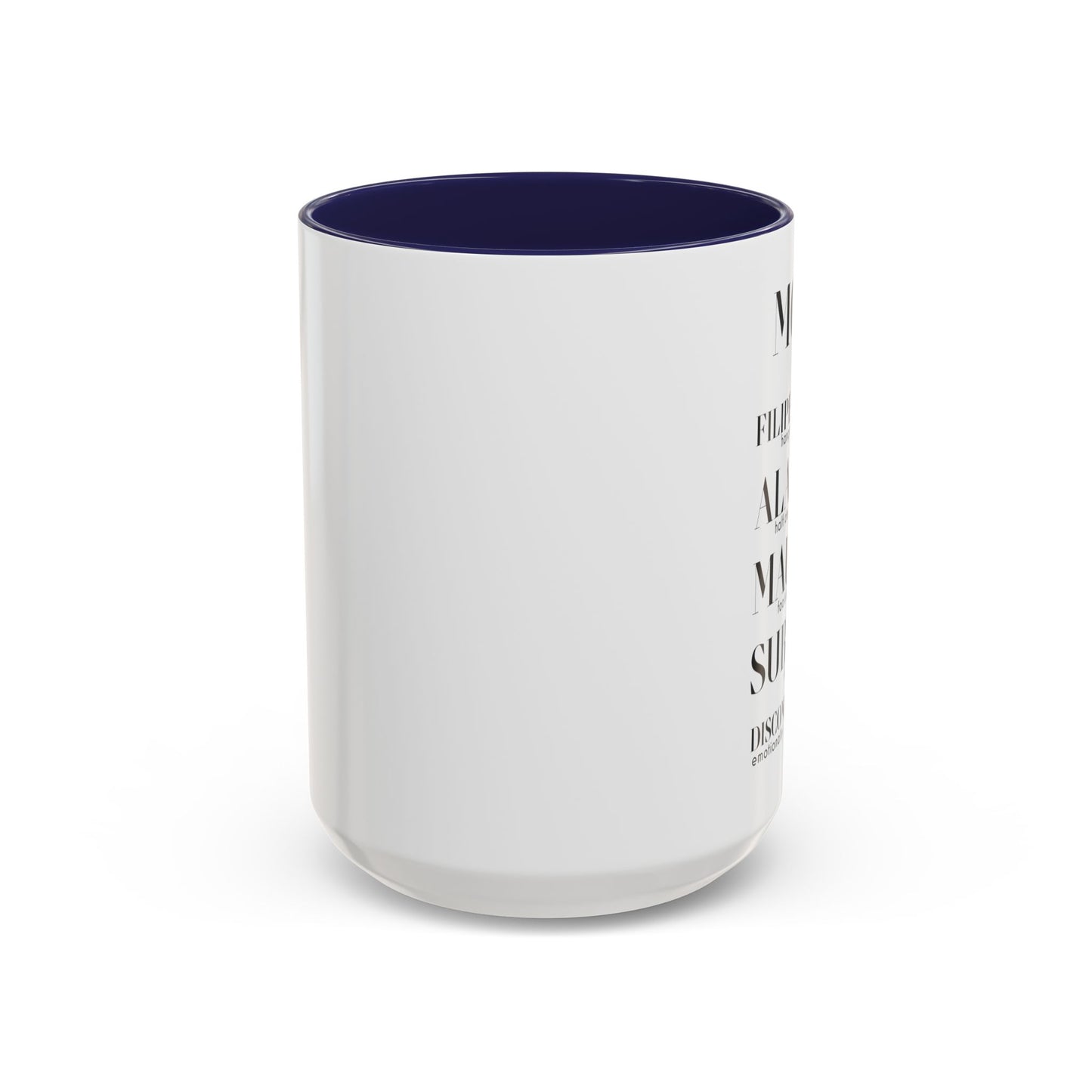 MOOD Coffee Mug, 11oz or 15oz Left Hand